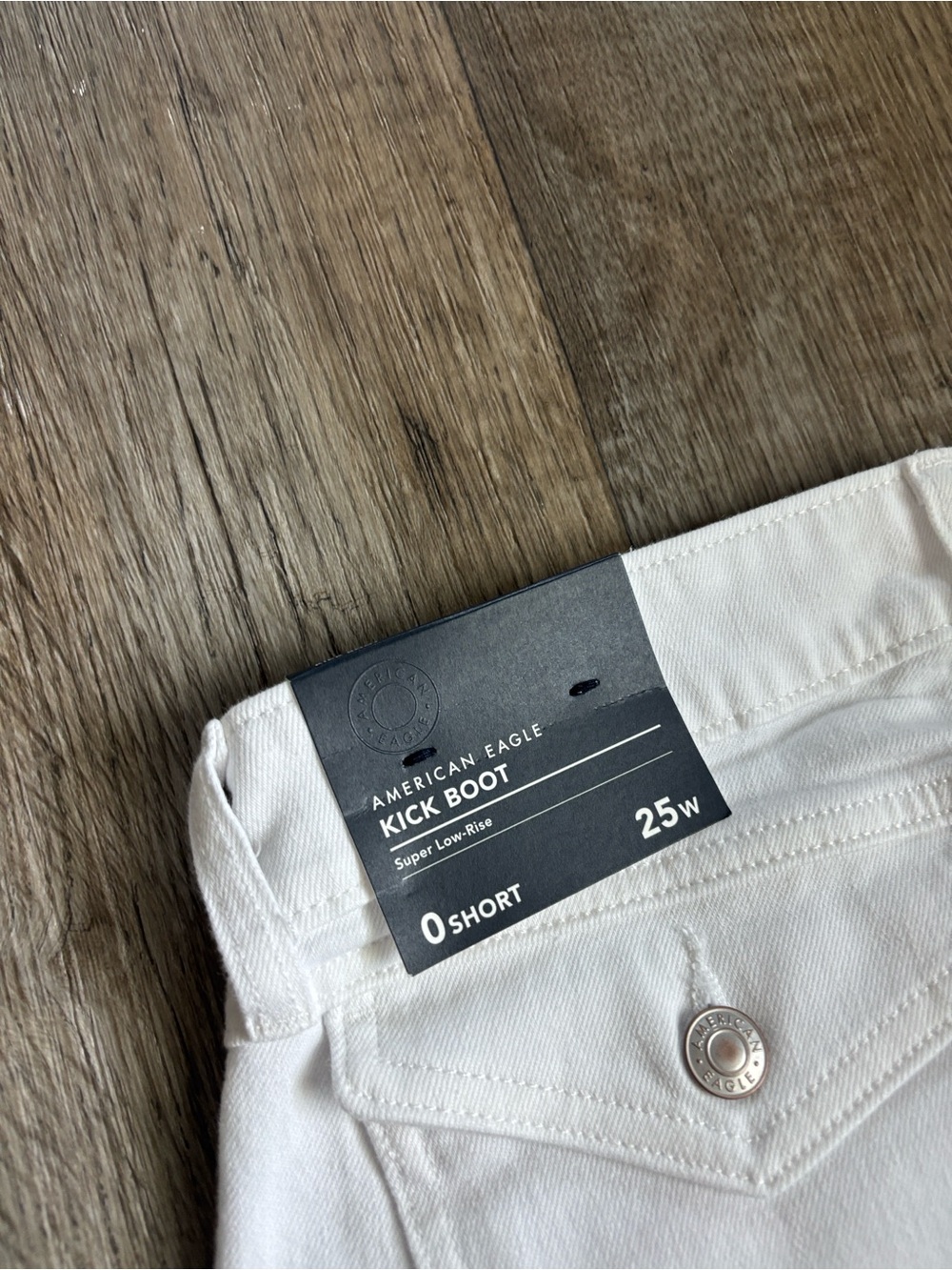 NWT AE Strech Super Low Rise Kick Bootcut Jean - Picture 6 of 7
